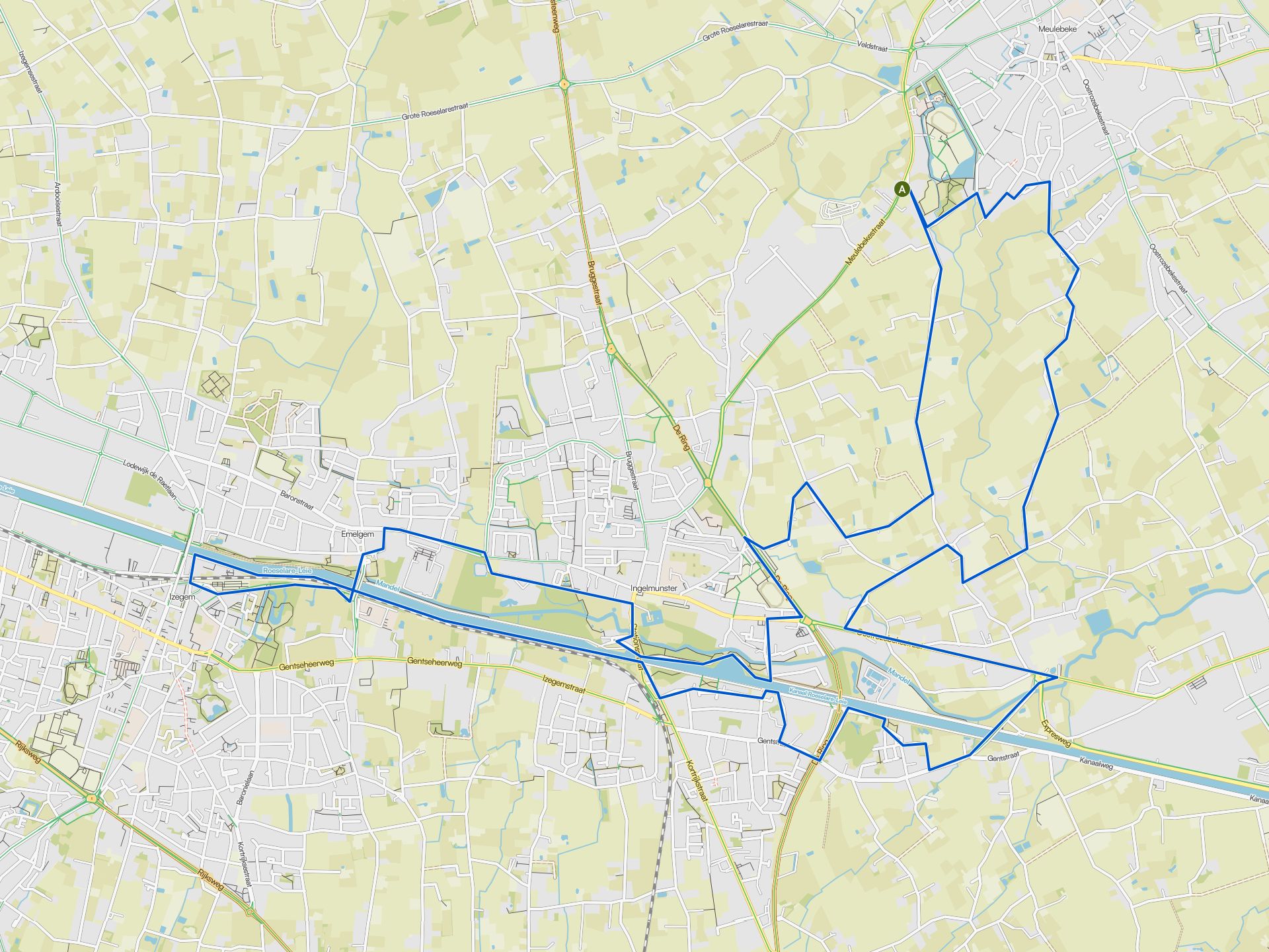 De beste fietsroutes rond Meulebeke | Komoot